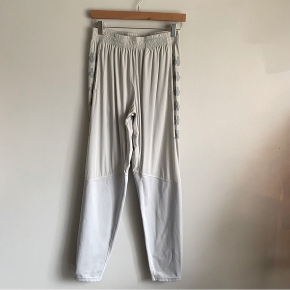 Kappa Kombat Mens Bezuna Active Pants training light grey size large - Picture 2 of 12